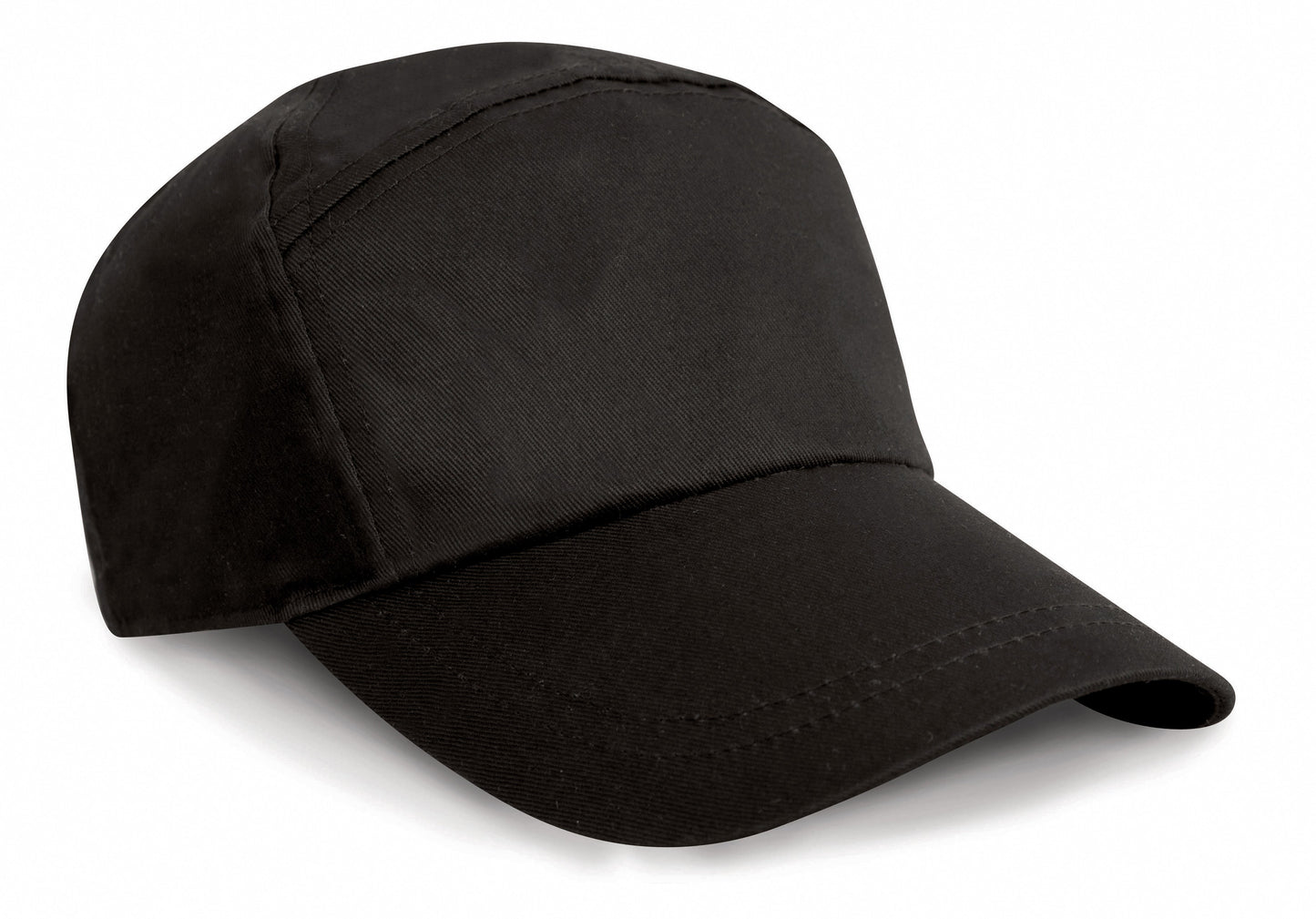 Result Headwear 7-Panel Cap Low Profile Cotton Twill Adjustable Snapback