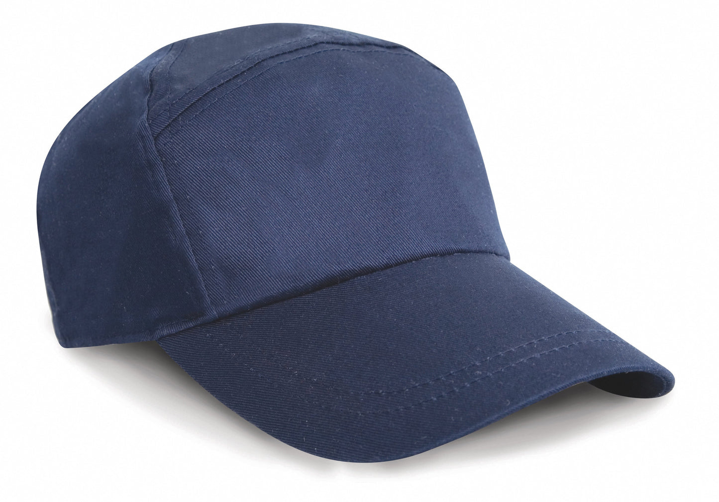 Result Headwear 7-Panel Cap Low Profile Cotton Twill Adjustable Snapback