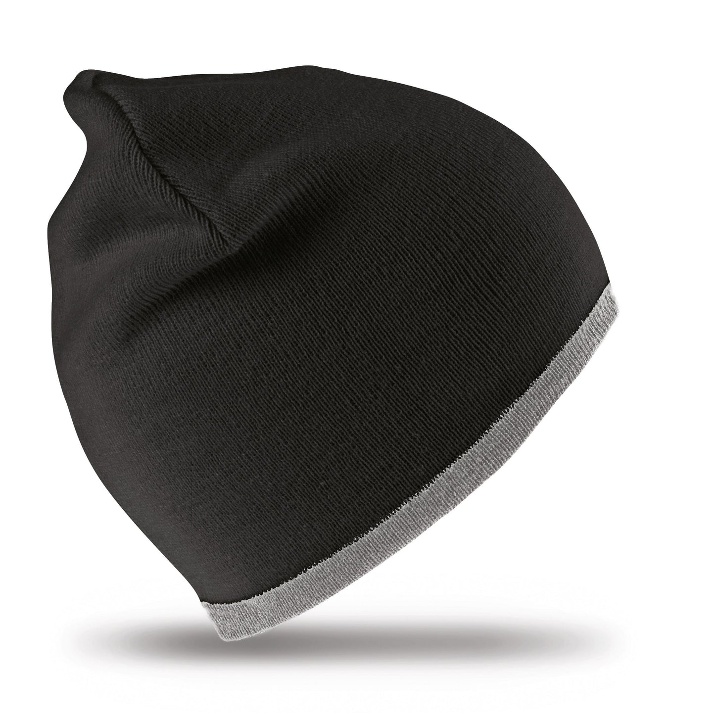 Result Winter Essentials Reversible Fashion Fit Knitted Hat Soft Feel One Size