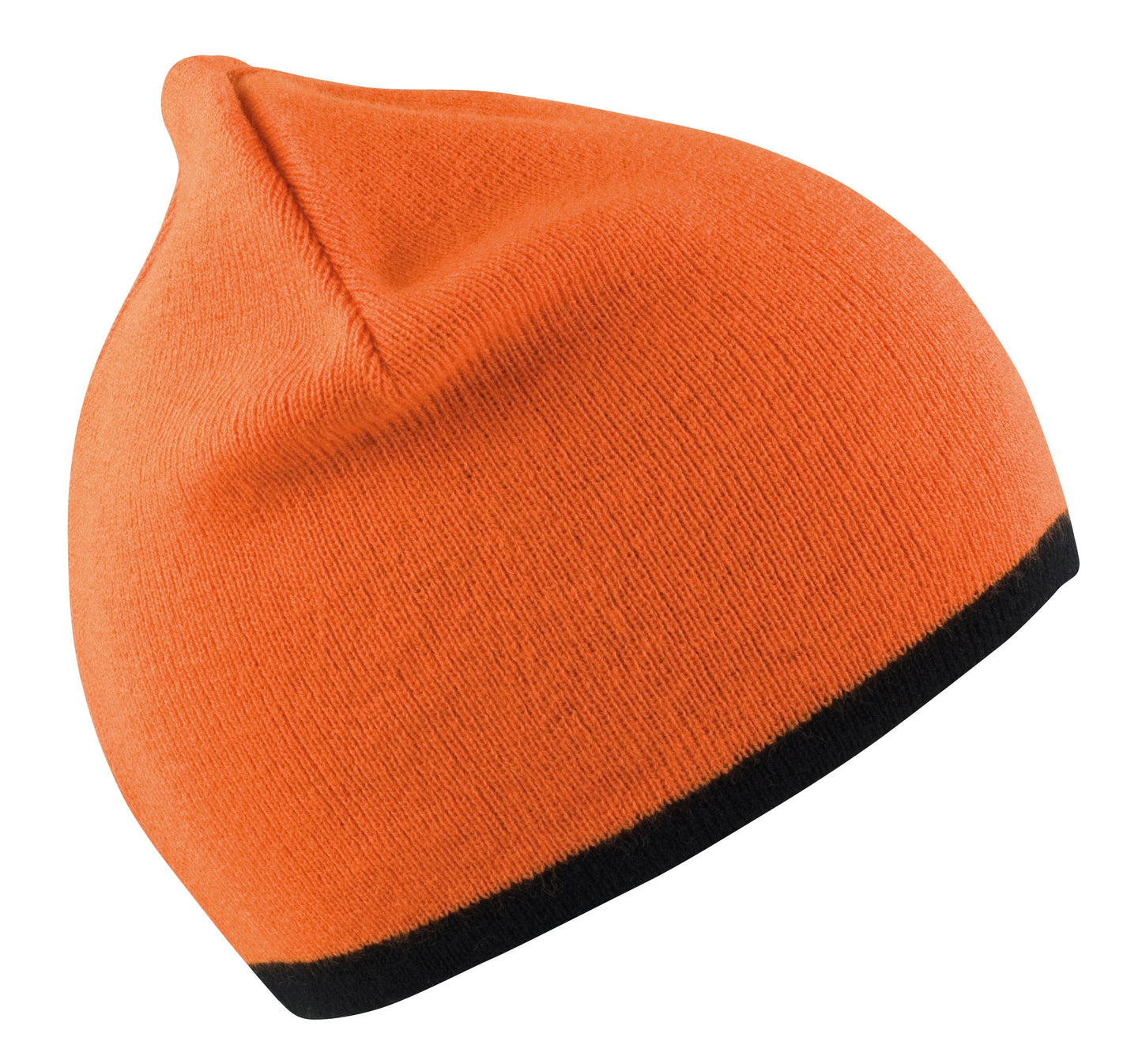 Result Winter Essentials Reversible Fashion Fit Knitted Hat Soft Feel One Size