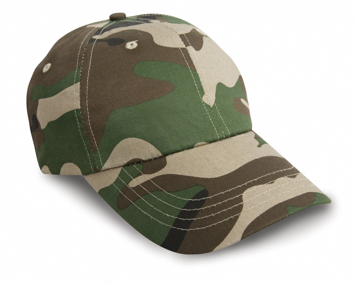 Result Headwear Heavy Cotton Drill Pro-Style Cap with Brass Buckle Adjuster
