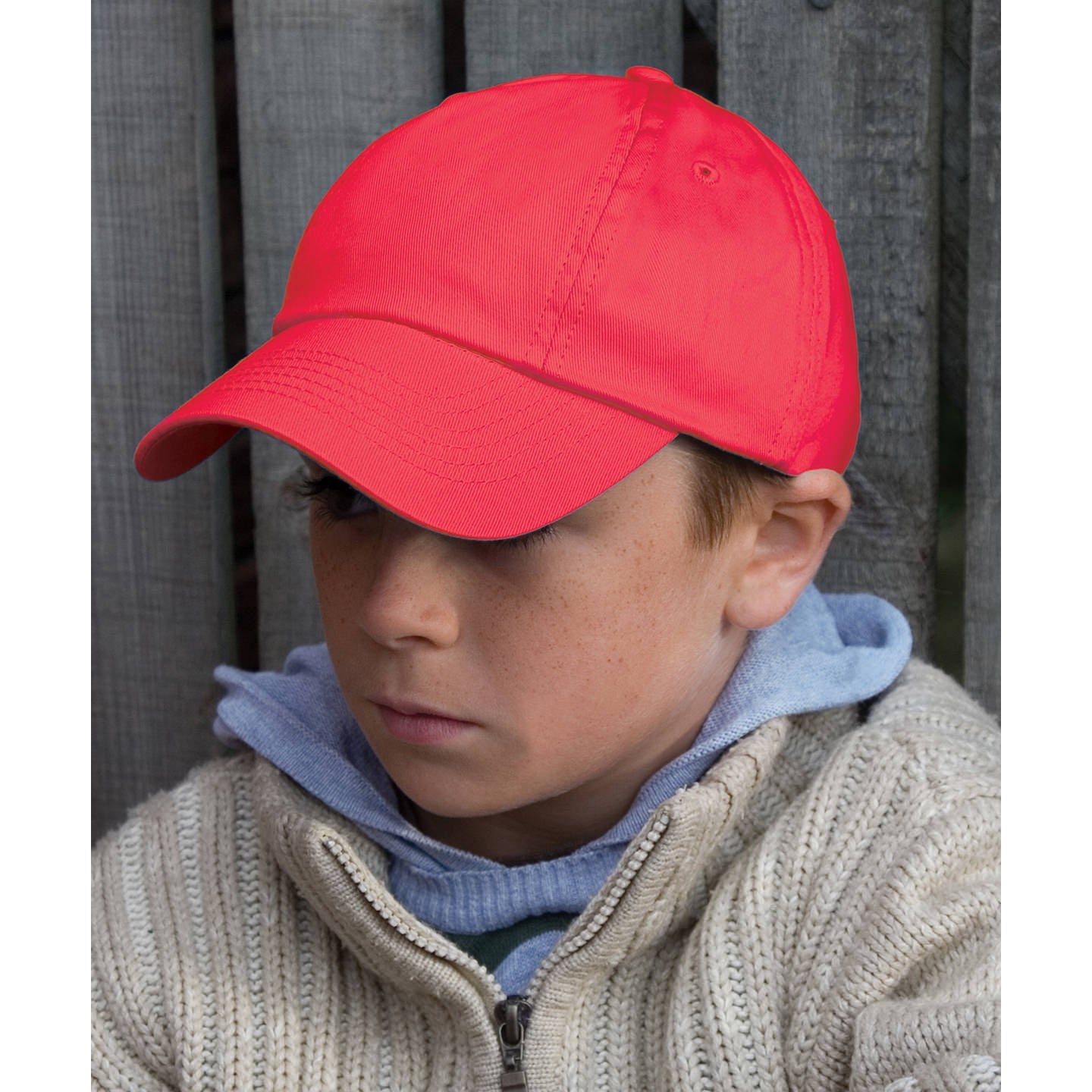 Result Headwear Junior Low-Profile Cotton Cap with Adjustable Brass Buckle
