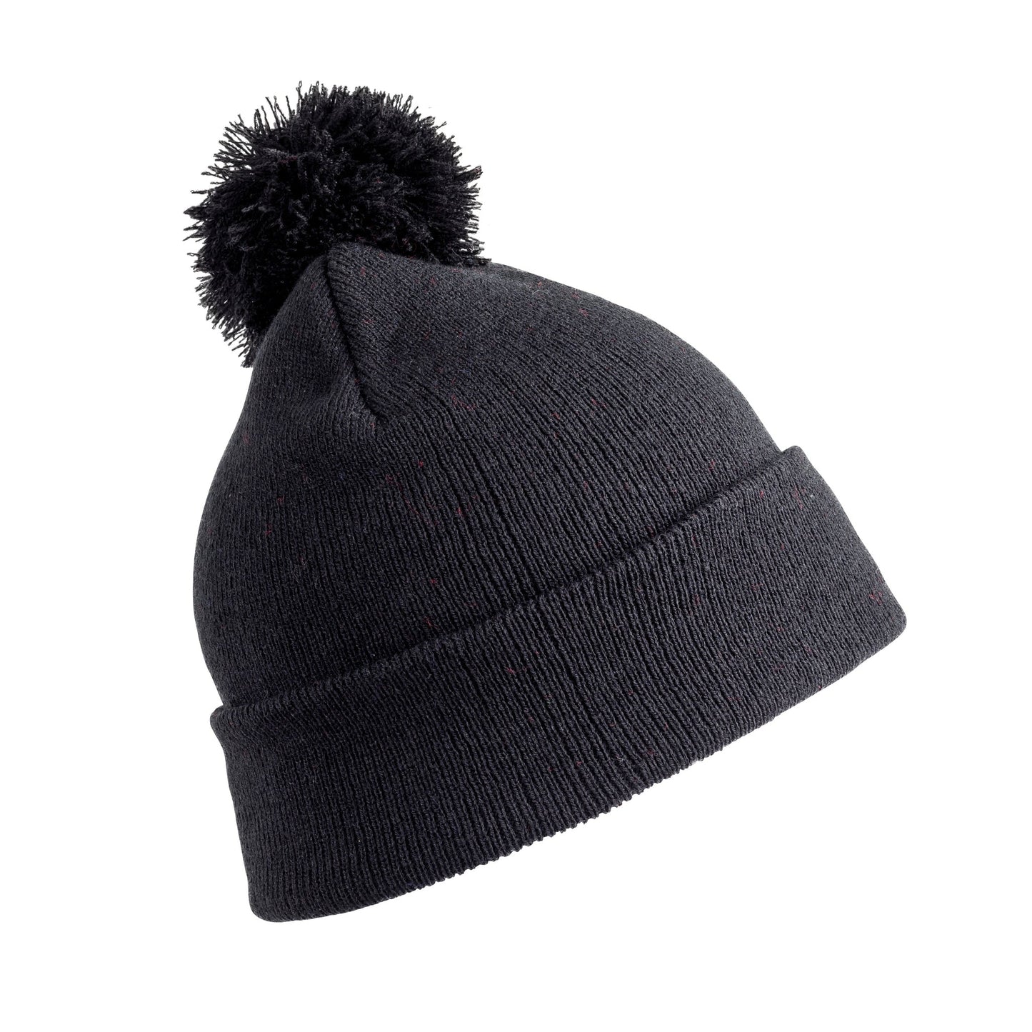 Result Winter Essentials Junior Pom Pom Beanie Heavyweight Double Thickness