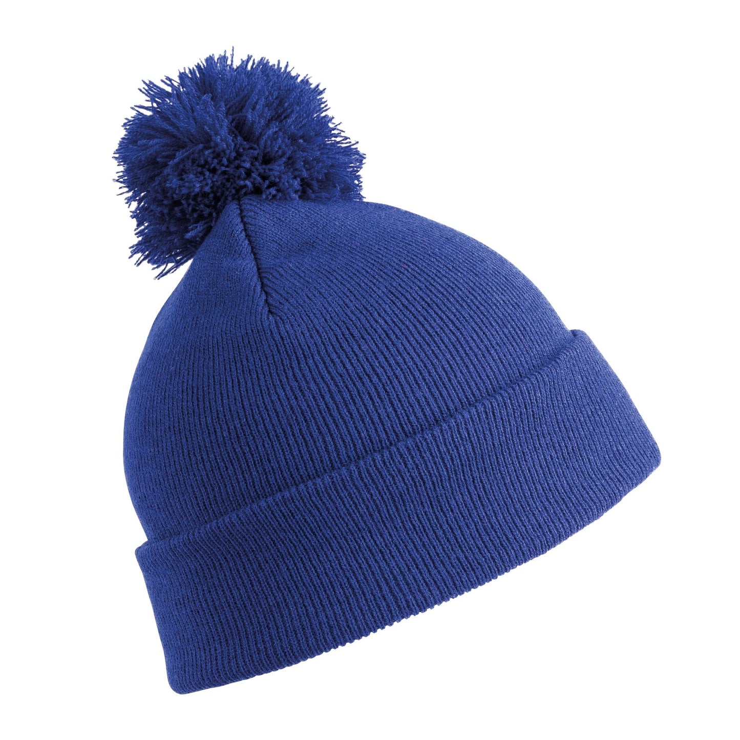 Result Winter Essentials Junior Pom Pom Beanie Heavyweight Double Thickness