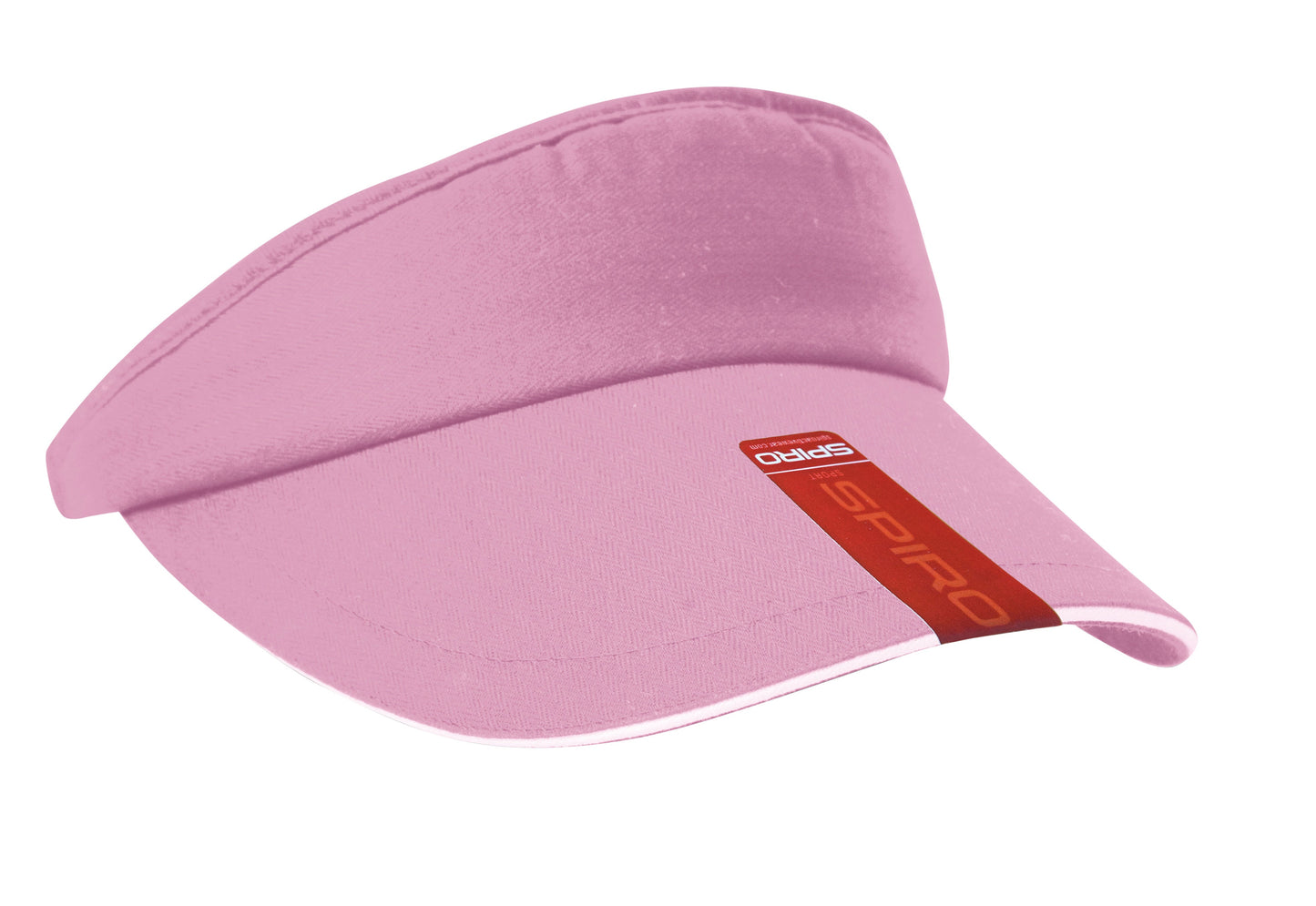 Result Headwear Herringbone Sun Visor with Sandwich Peak and Sweatband