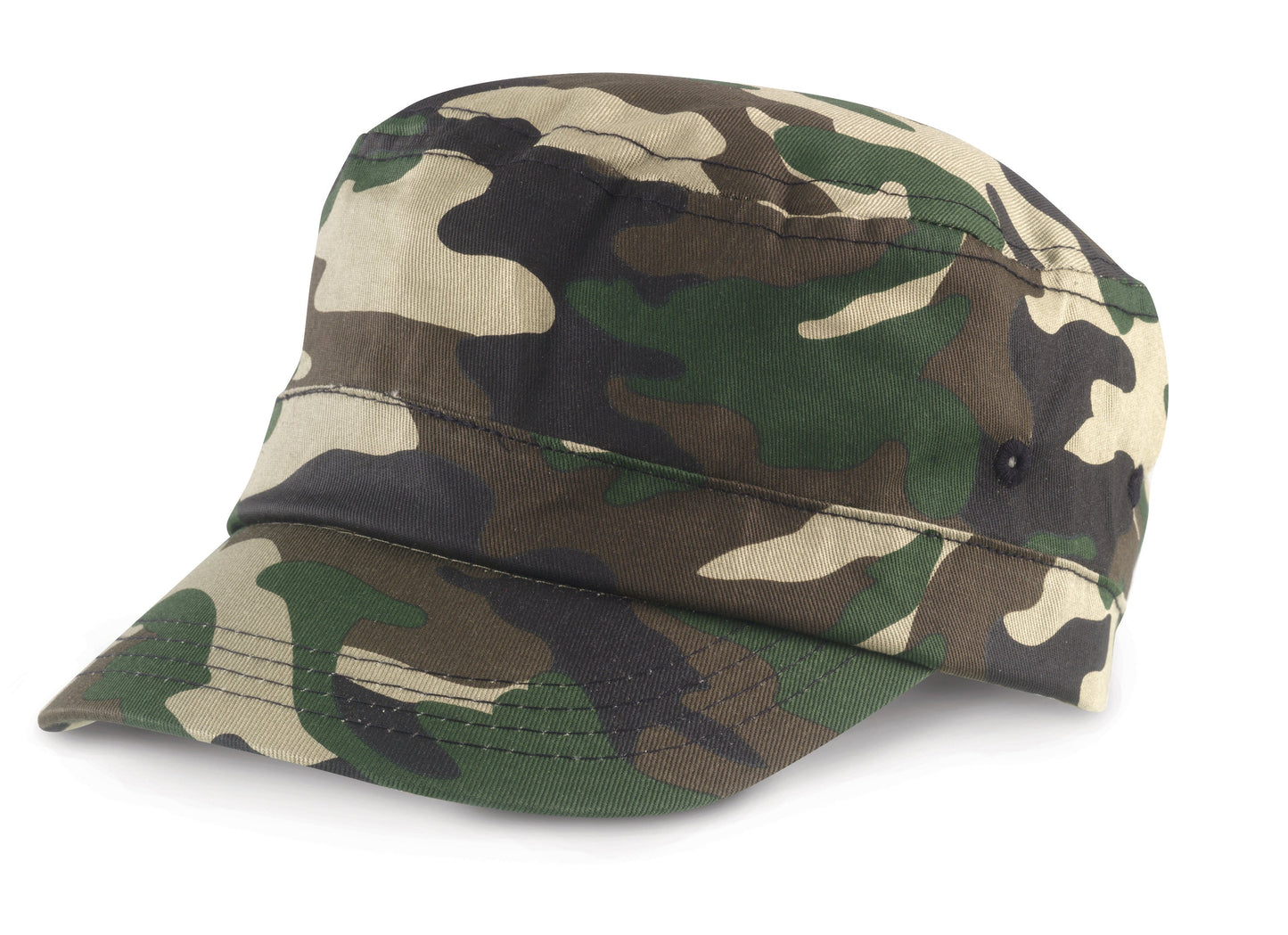 Result Headwear Urban Camo Cap Adjustable Cotton Twill Trooper Style Hat