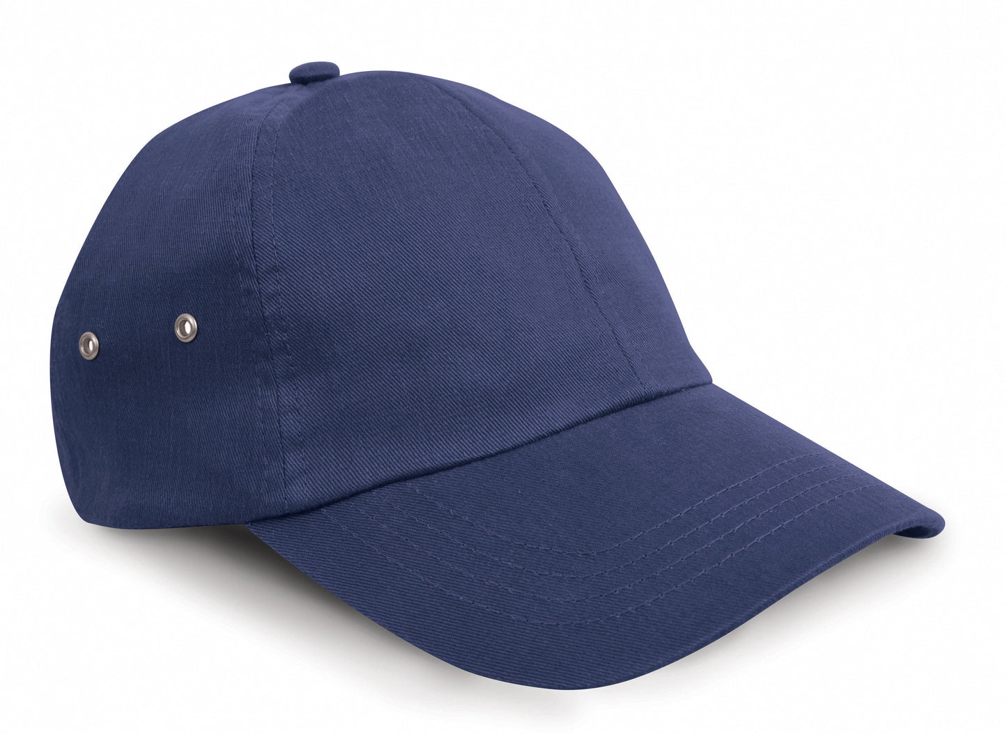 Result Headwear Plush Cap 6 Panel Low Profile Pre-Curved Peak Adjustable Buckle