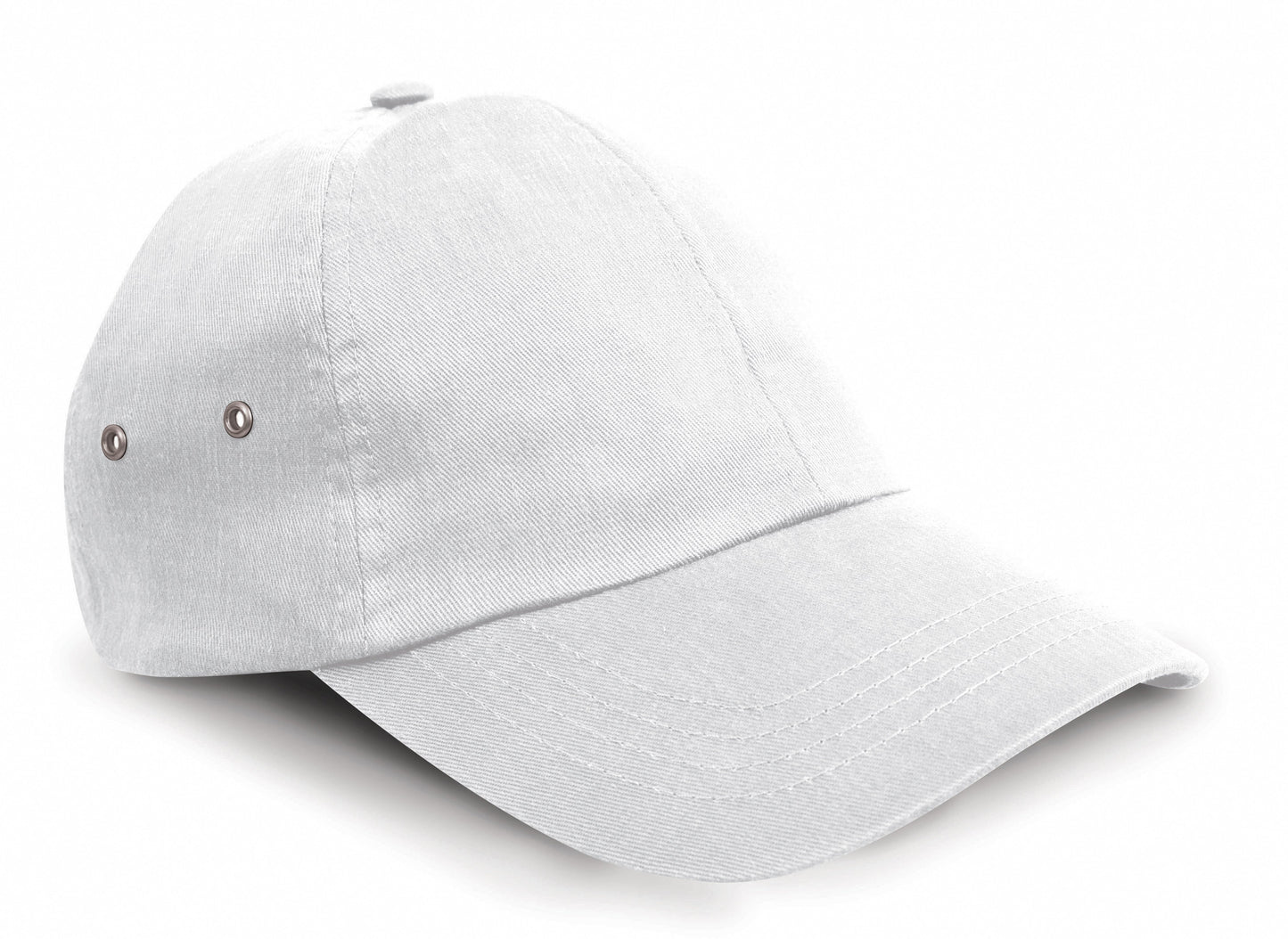 Result Headwear Plush Cap 6 Panel Low Profile Pre-Curved Peak Adjustable Buckle