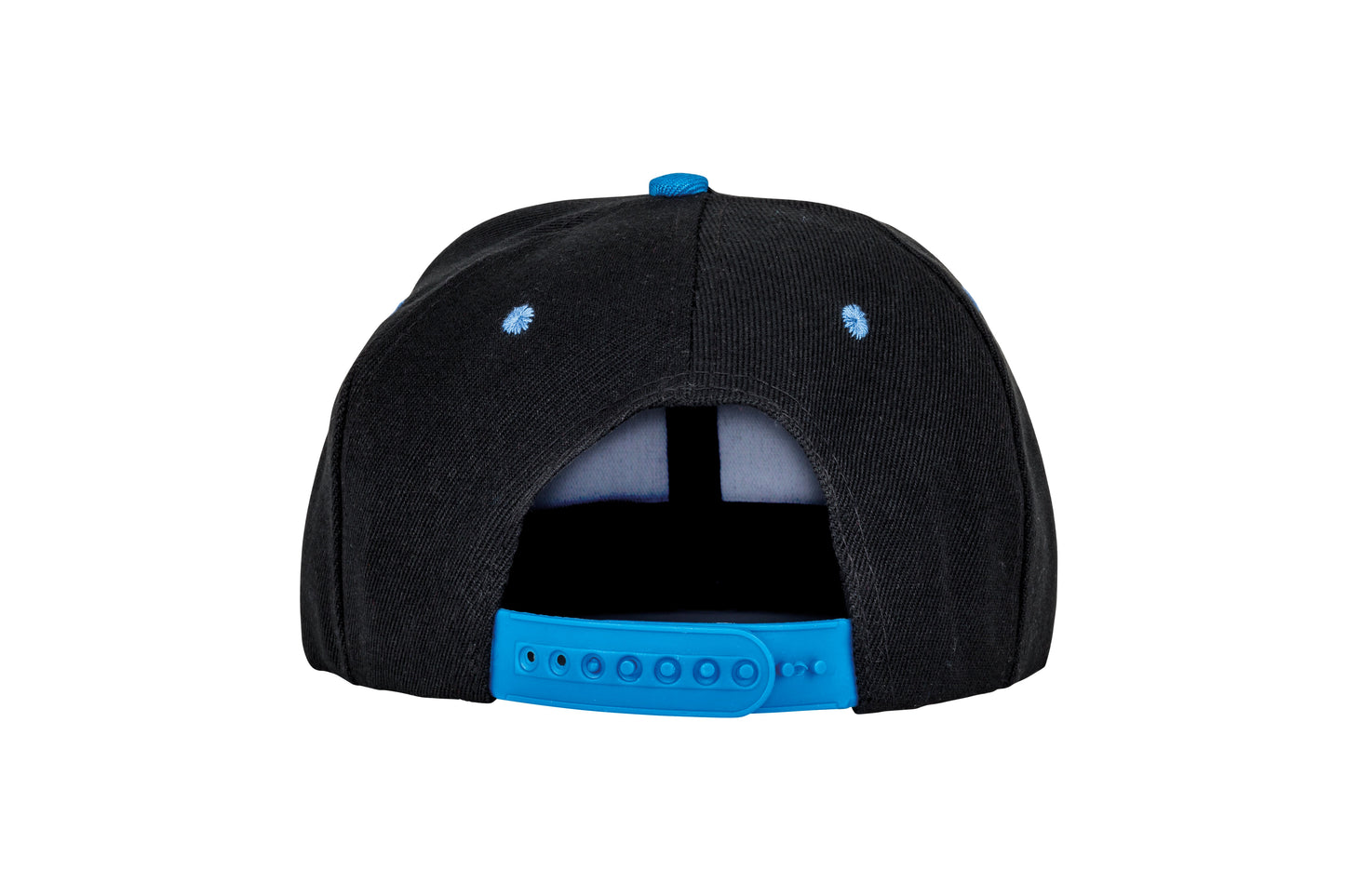 Result Headwear Bronx Flat Peak Snapback Cap Dual Colour Retro Style