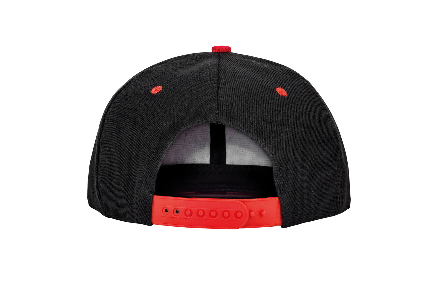 Result Headwear Bronx Flat Peak Snapback Cap Dual Colour Retro Style