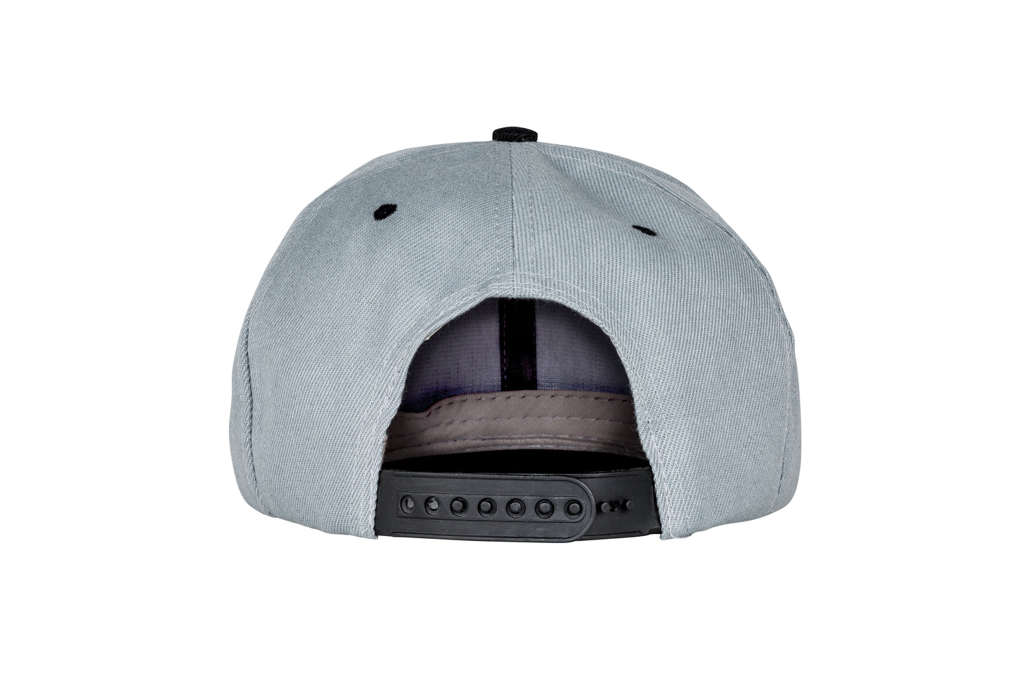 Result Headwear Bronx Flat Peak Snapback Cap Dual Colour Retro Style