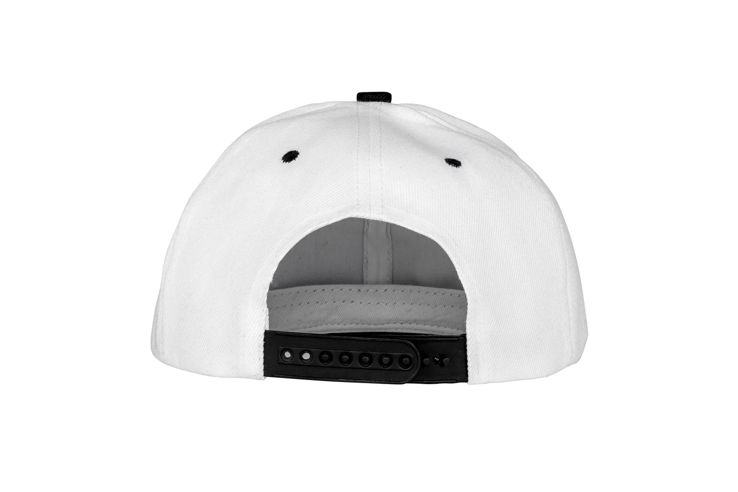 Result Headwear Bronx Flat Peak Snapback Cap Dual Colour Retro Style