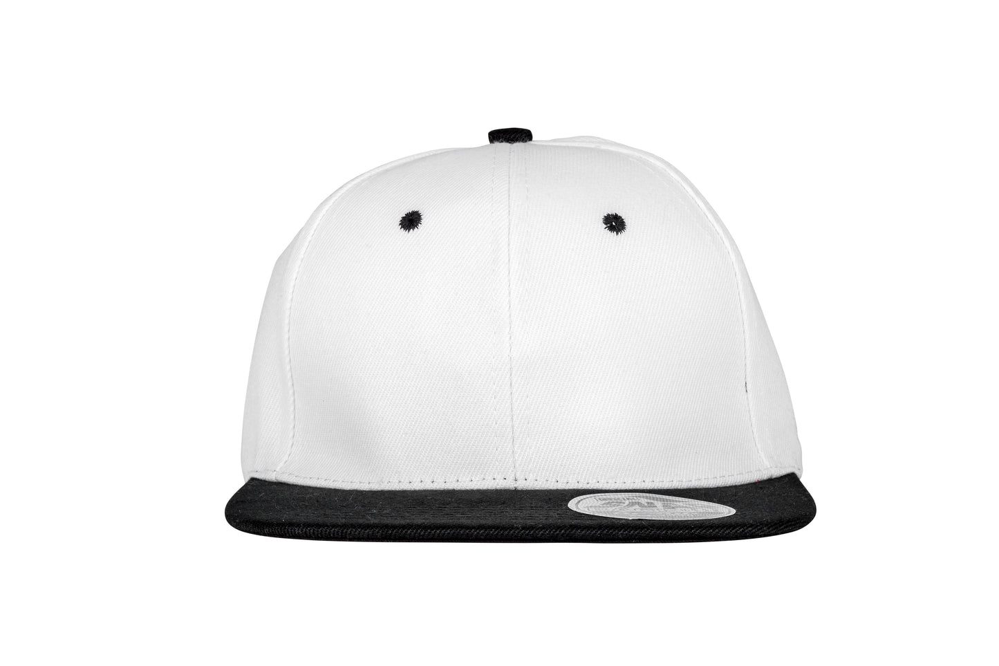 Result Headwear Bronx Flat Peak Snapback Cap Dual Colour Retro Style