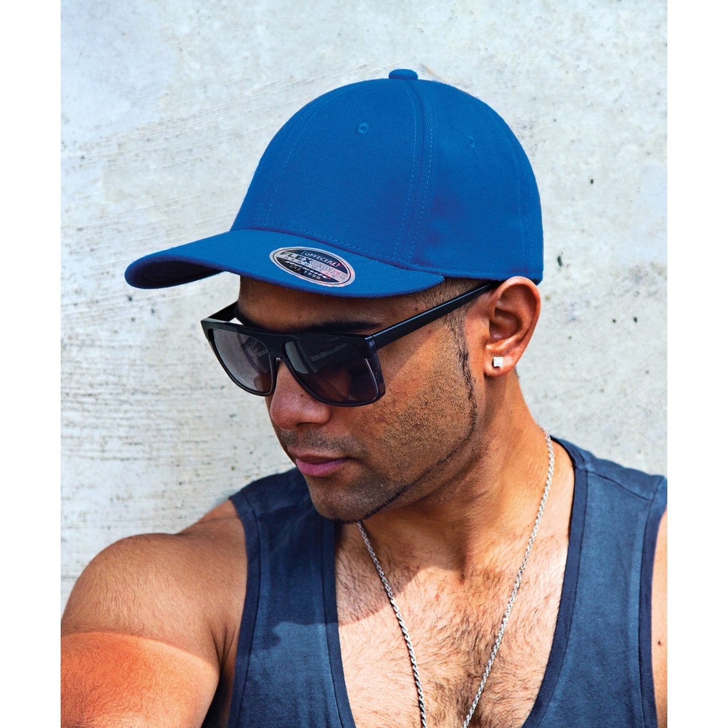 Result Headwear Kansas Flex Cap Comfortable Fit Stiffened Front Panels S/M L/XL
