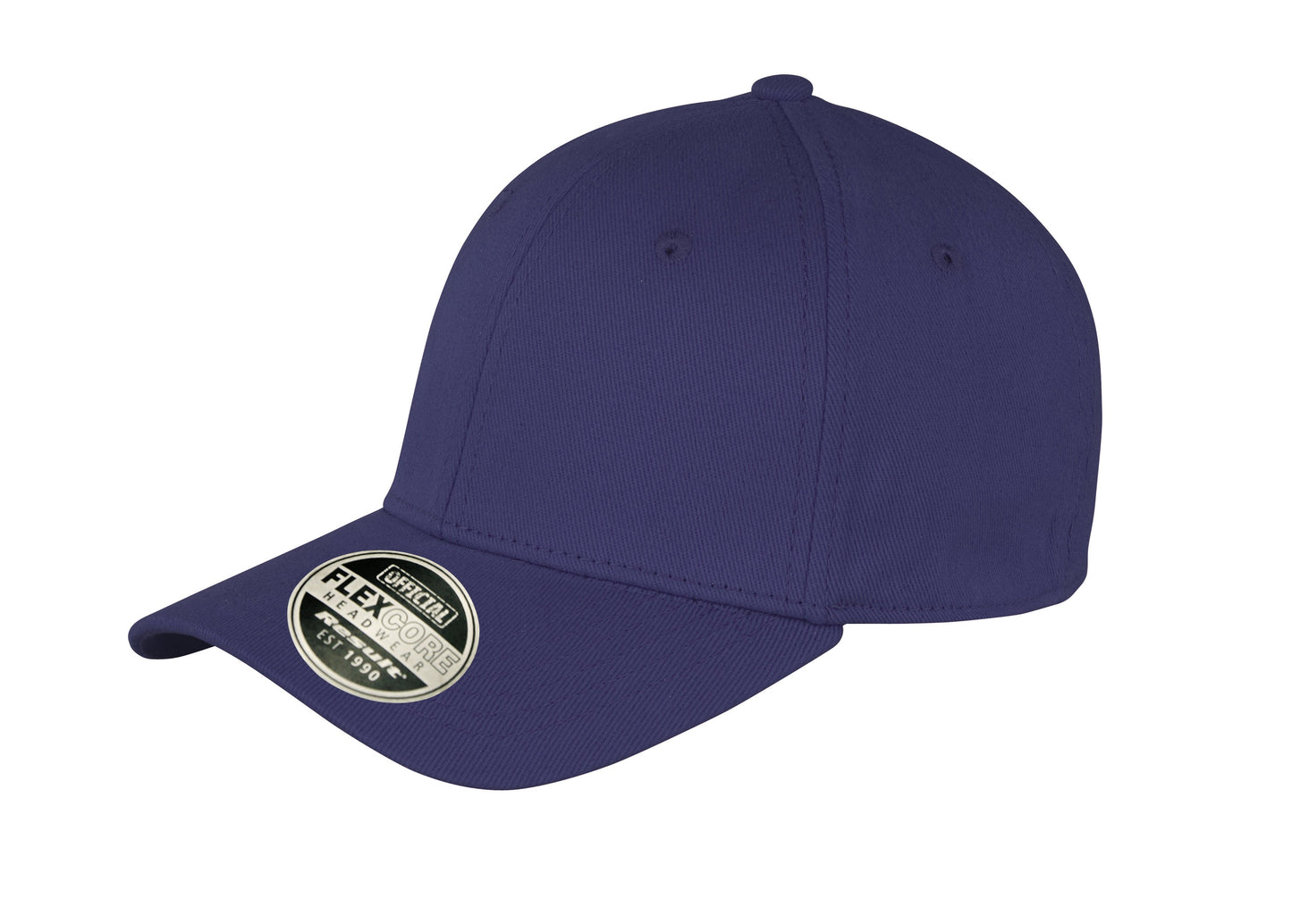 Result Headwear Kansas Flex Cap Comfortable Fit Stiffened Front Panels S/M L/XL