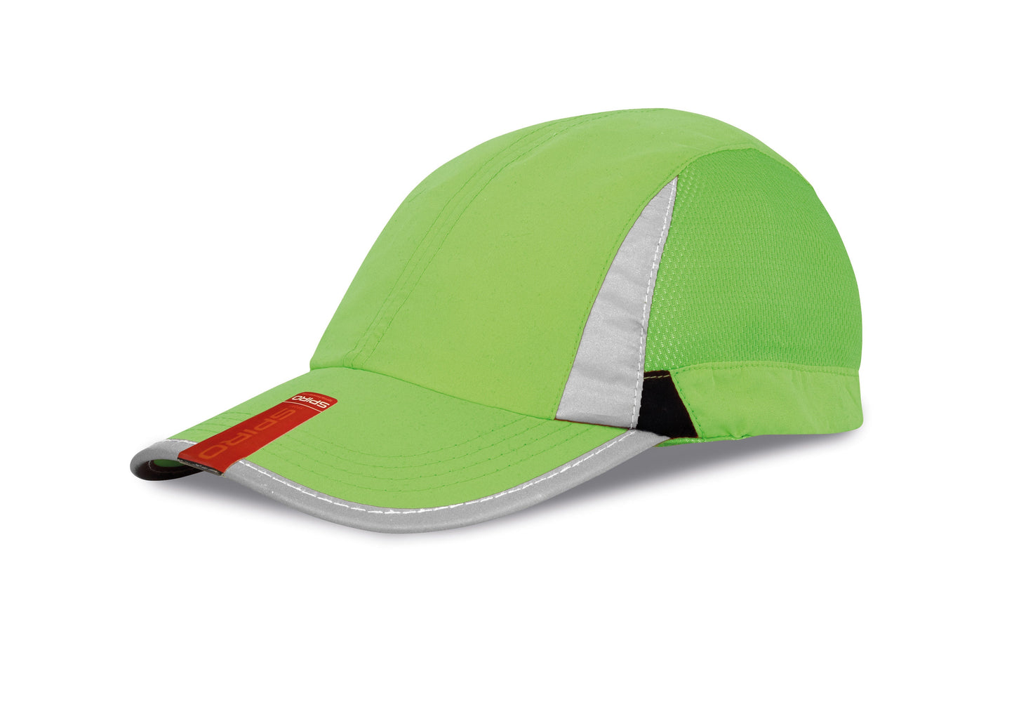 Result Headwear Featherweight Sport Cap Low Profile Quick Dry Reflective Detail