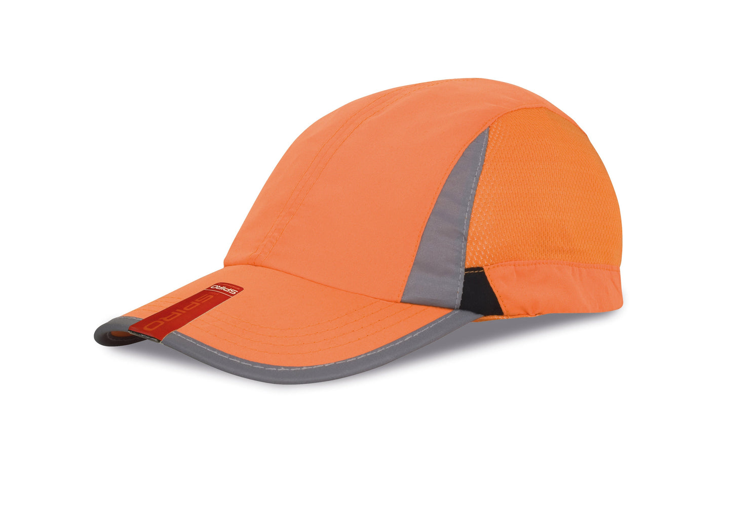 Result Headwear Featherweight Sport Cap Low Profile Quick Dry Reflective Detail