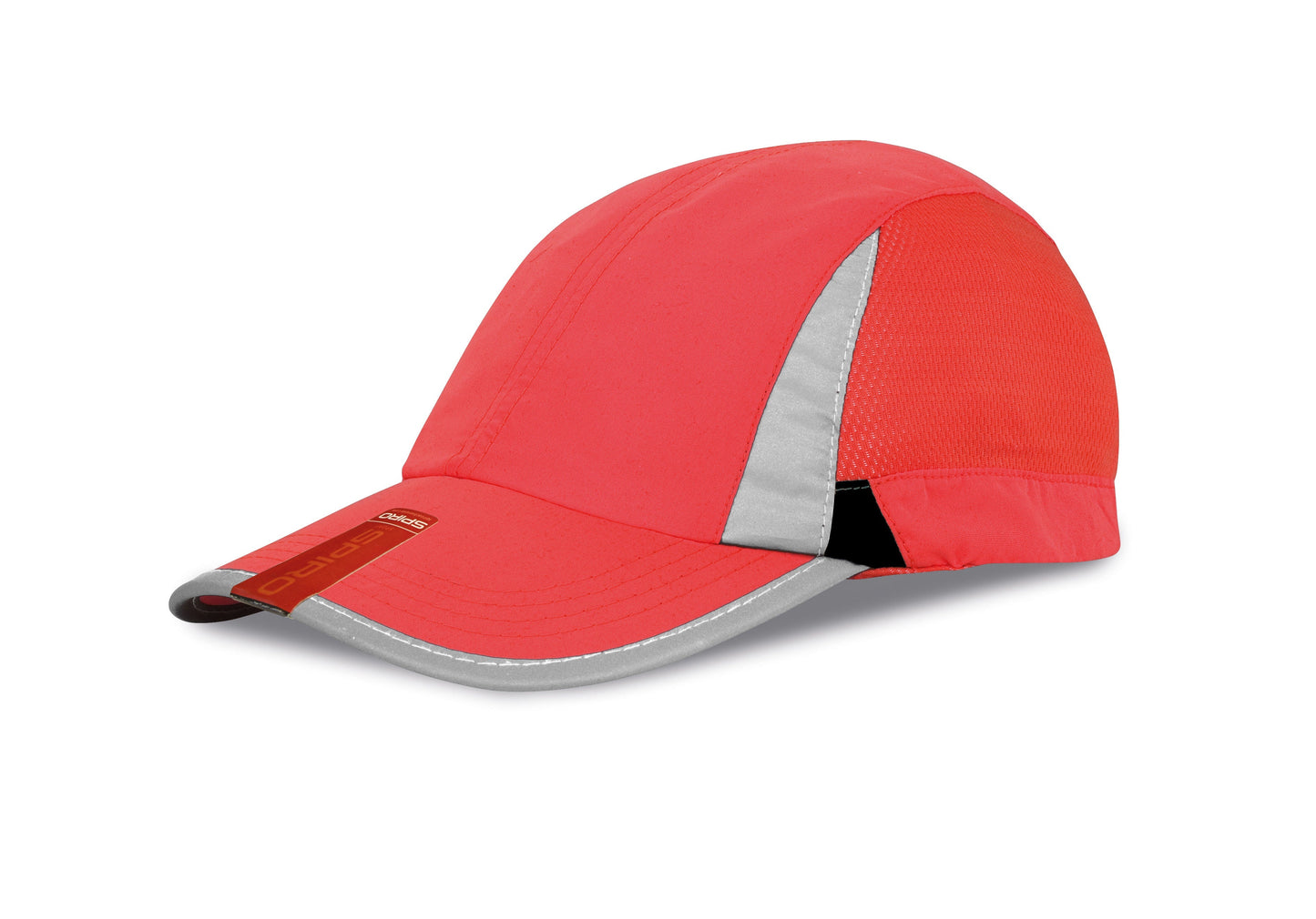 Result Headwear Featherweight Sport Cap Low Profile Quick Dry Reflective Detail