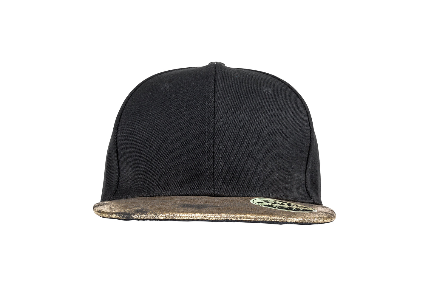 Result Headwear Bronx Glitter Flat Peak Snapback Cap Adjustable 6 Panel