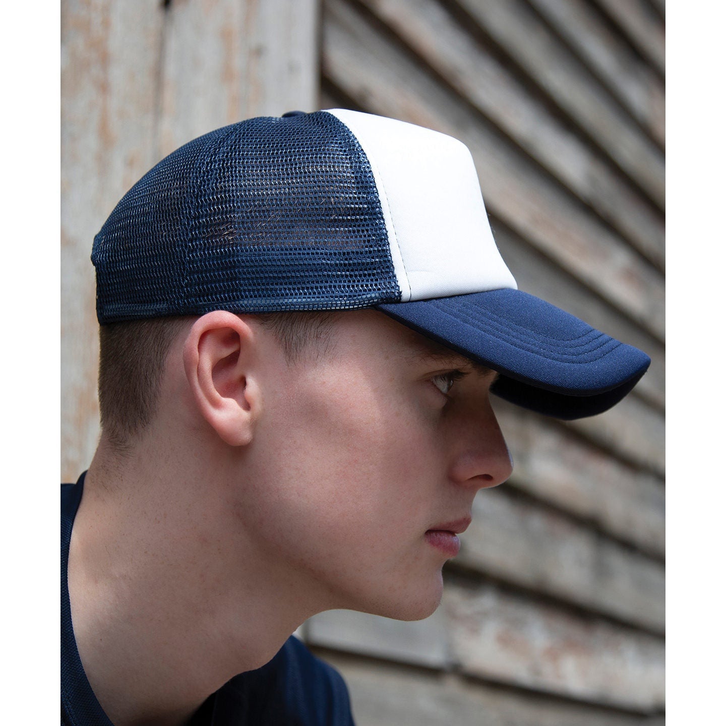 Result Headwear Core Detroit Neon Mesh Trucker Cap Snapback Adjustable One Size