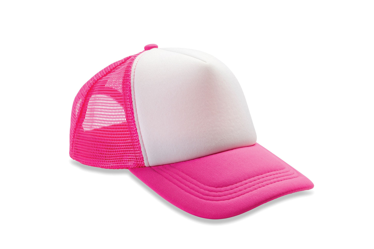 Result Headwear Core Detroit Neon Mesh Trucker Cap Snapback Adjustable One Size