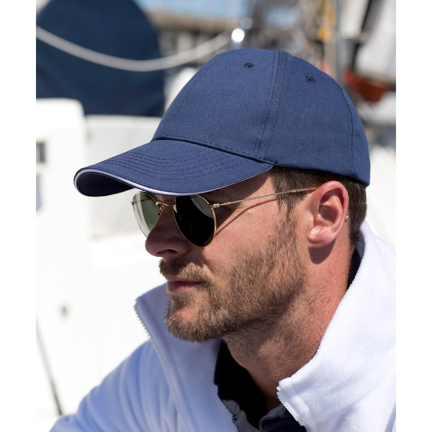 Result Headwear Memphis Brushed Cotton Low-Profile Cap Adjustable Size