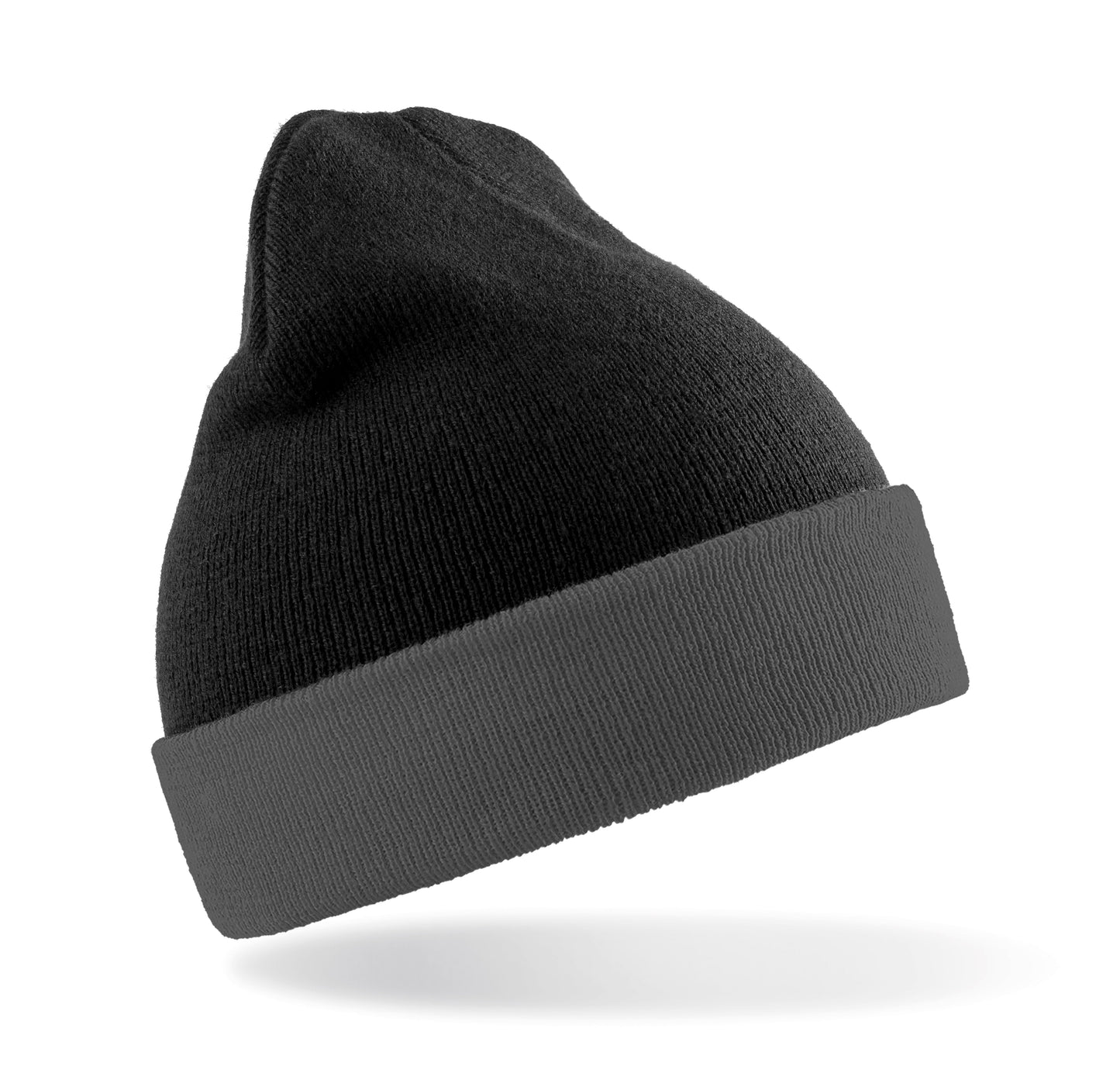 Result Recycled Compass Beanie 50% Recycled Materials Soft Knit Warm Cuff