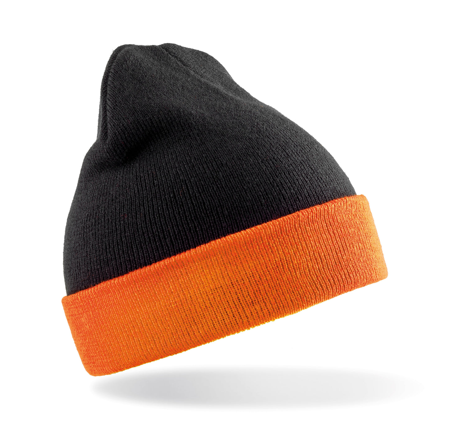 Result Recycled Compass Beanie 50% Recycled Materials Soft Knit Warm Cuff