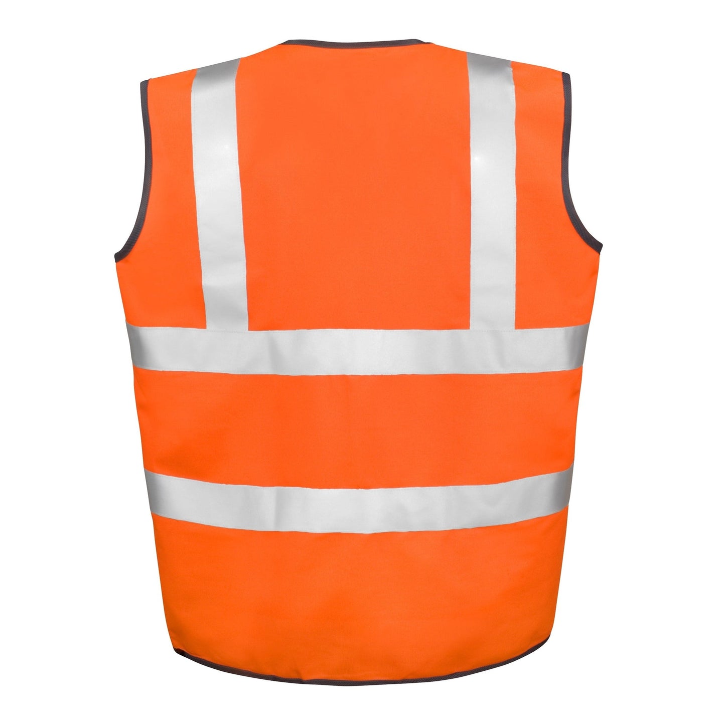 Result Safeguard High-Visibility Safety Vest EN ISO 20471 Class 2 Orange/Yellow