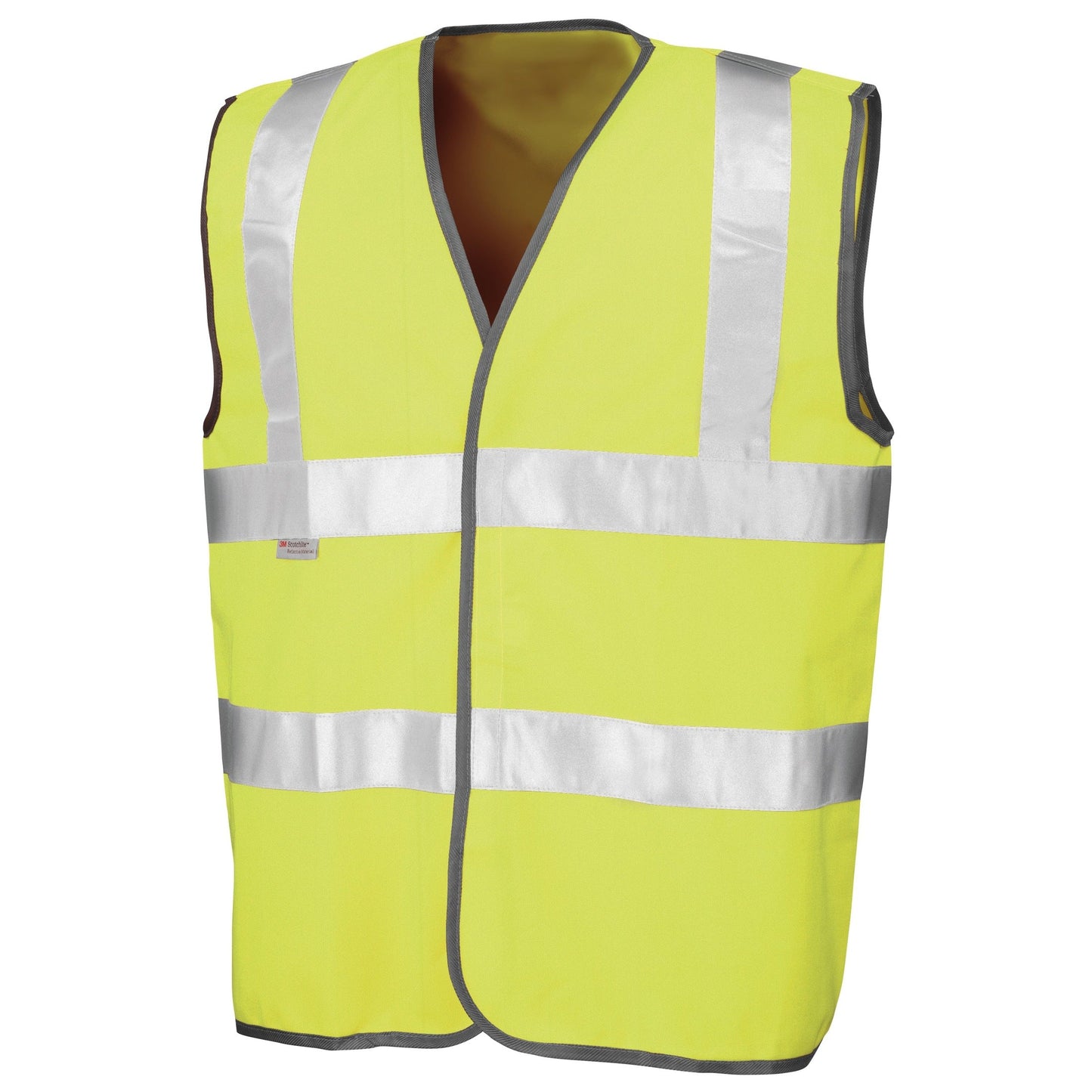 Result Safeguard High-Visibility Safety Vest EN ISO 20471 Class 2 Orange/Yellow
