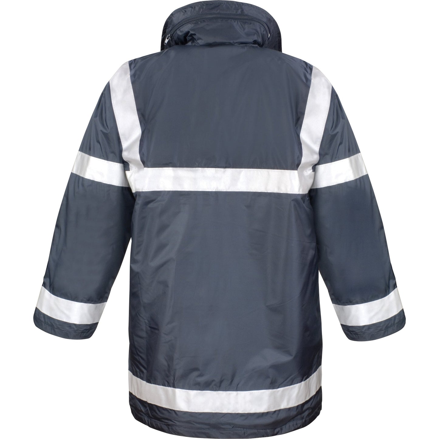 Result Workguard Hi-Vis Management Coat Waterproof Heavy Duty with Hood S-3XL