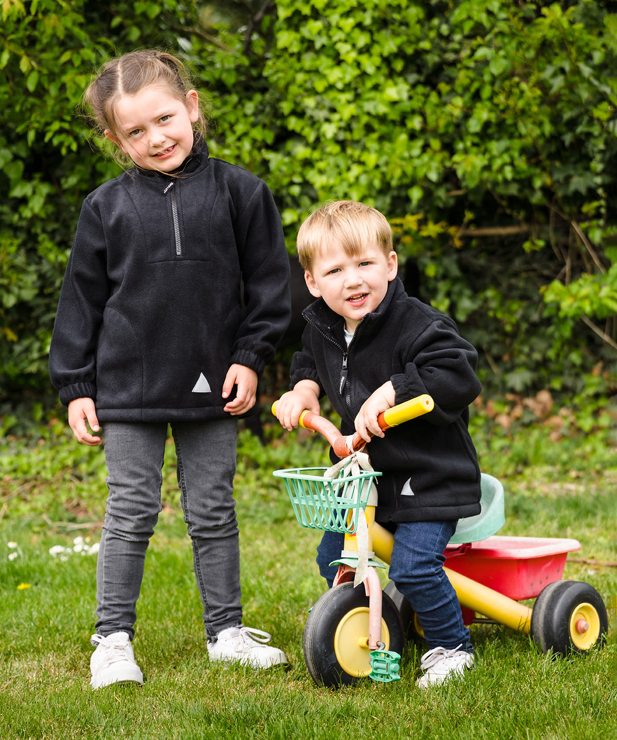 Result Junior Polartherm Fleece Top with Pockets and Reflective Details