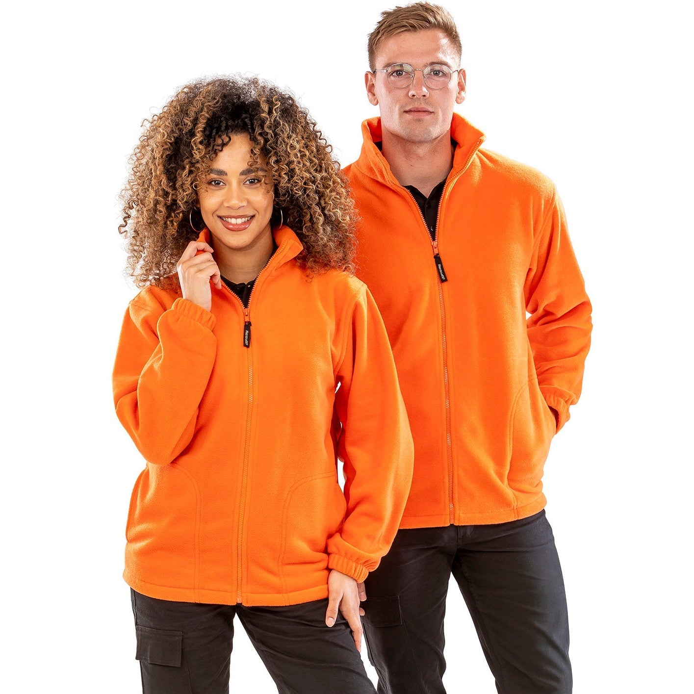 Result Polartherm Jacket 100% Polyester Heavy Fleece Anti-Pill Stretch Fit
