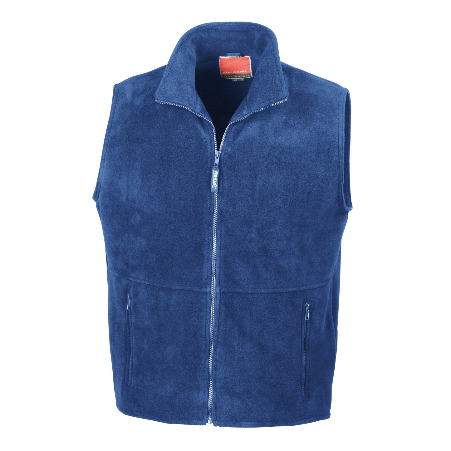 Result Polartherm Bodywarmer Fleece 330g/mÂ² Anti-Pill Zip Pockets Unlined