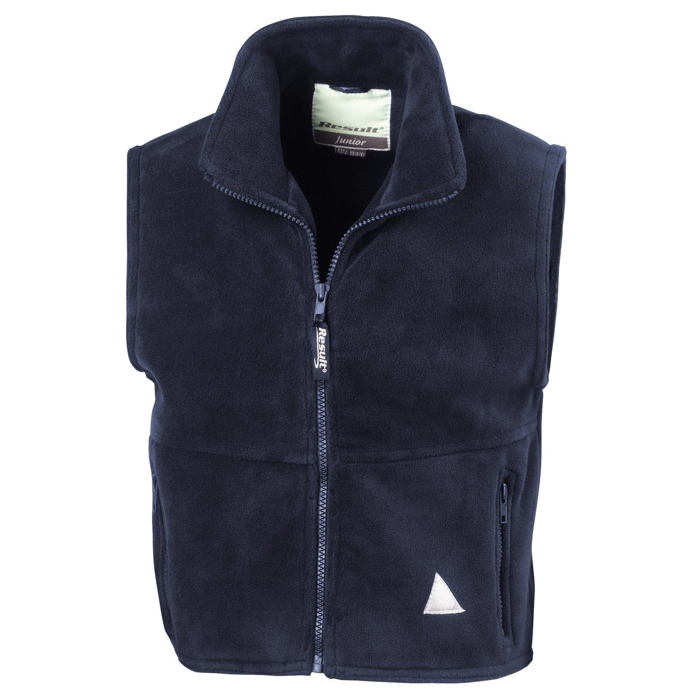 Result Junior Polartherm Bodywarmer Fleece Vest Anti-Pill Zip Pockets