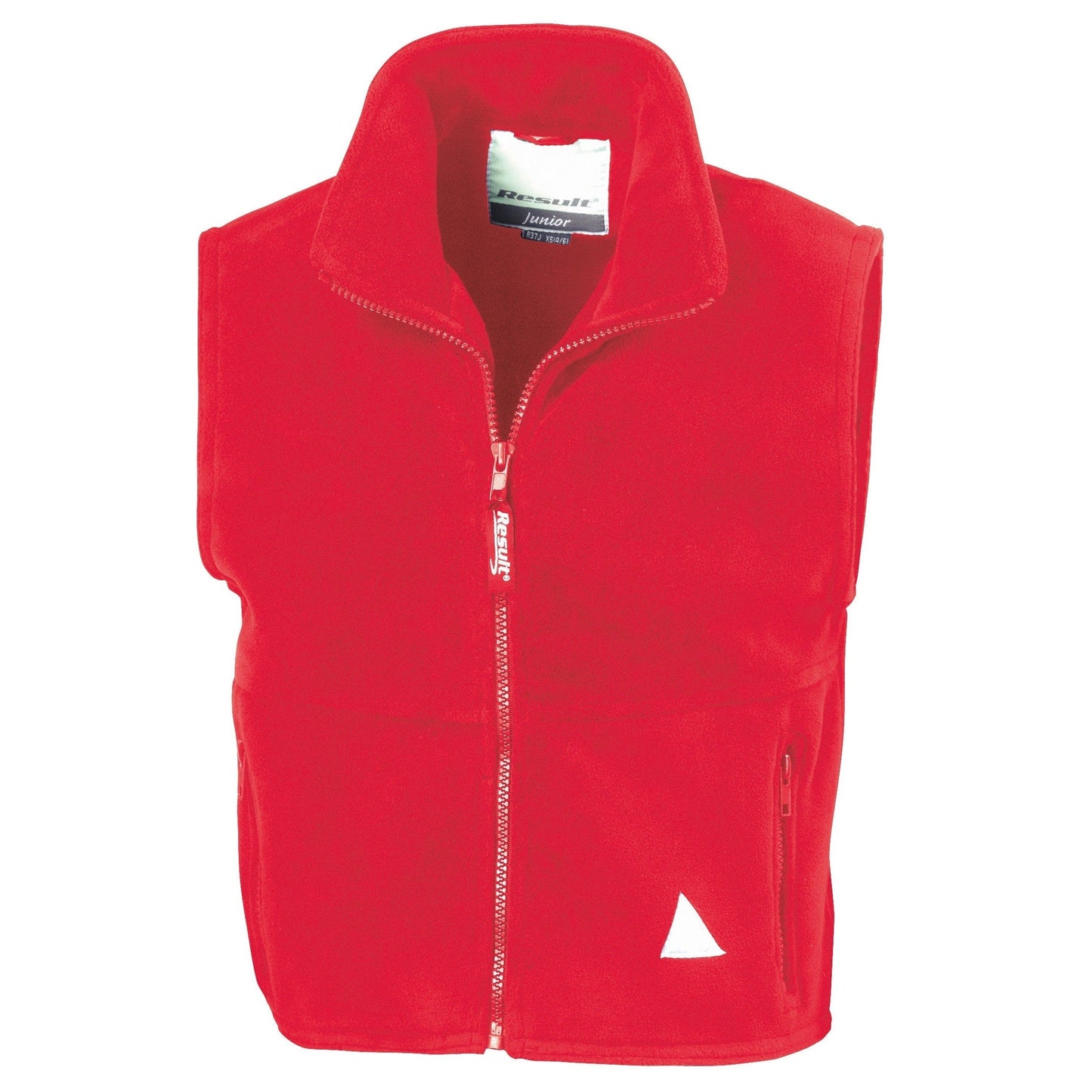 Result Junior Polartherm Bodywarmer Fleece Vest Anti-Pill Zip Pockets