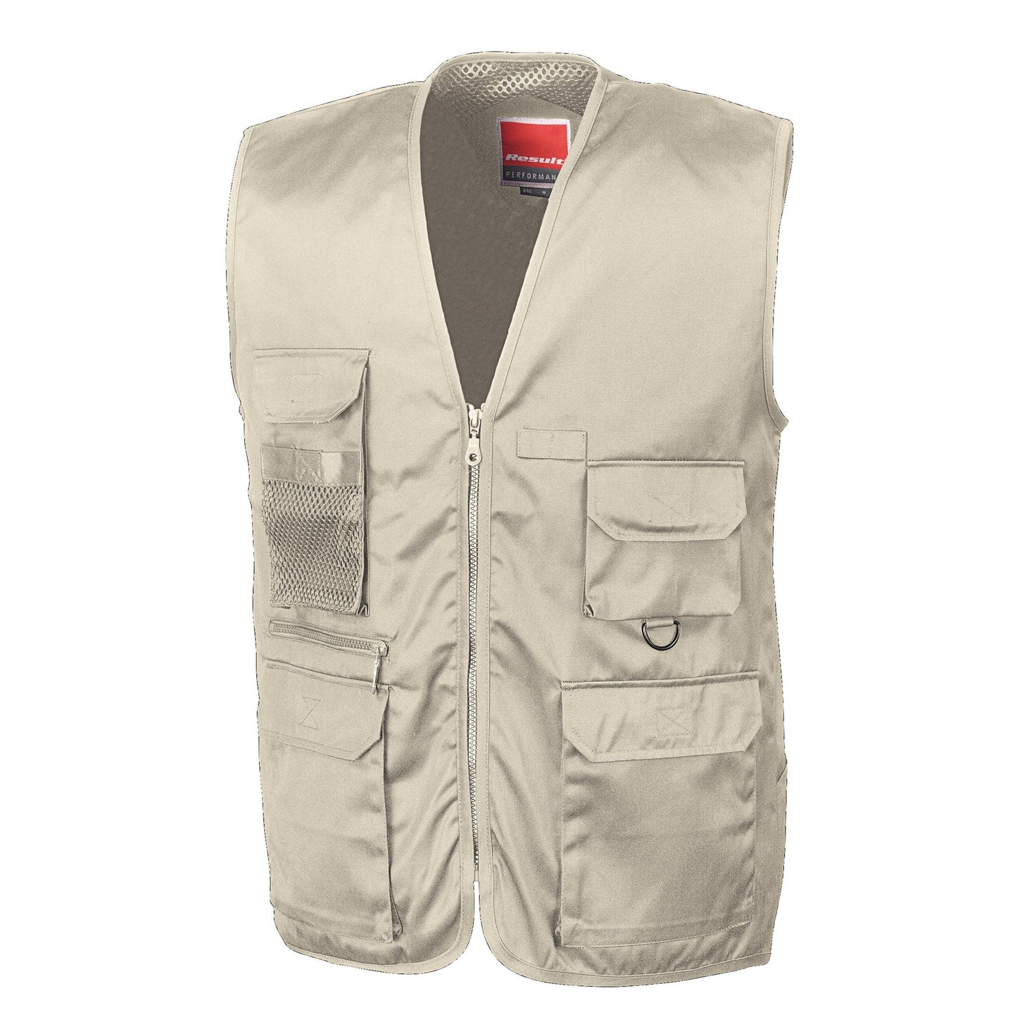 Result Workguard Adventure Safari Waistcoat 11 Pockets Multi-Use Gilet S-2XL
