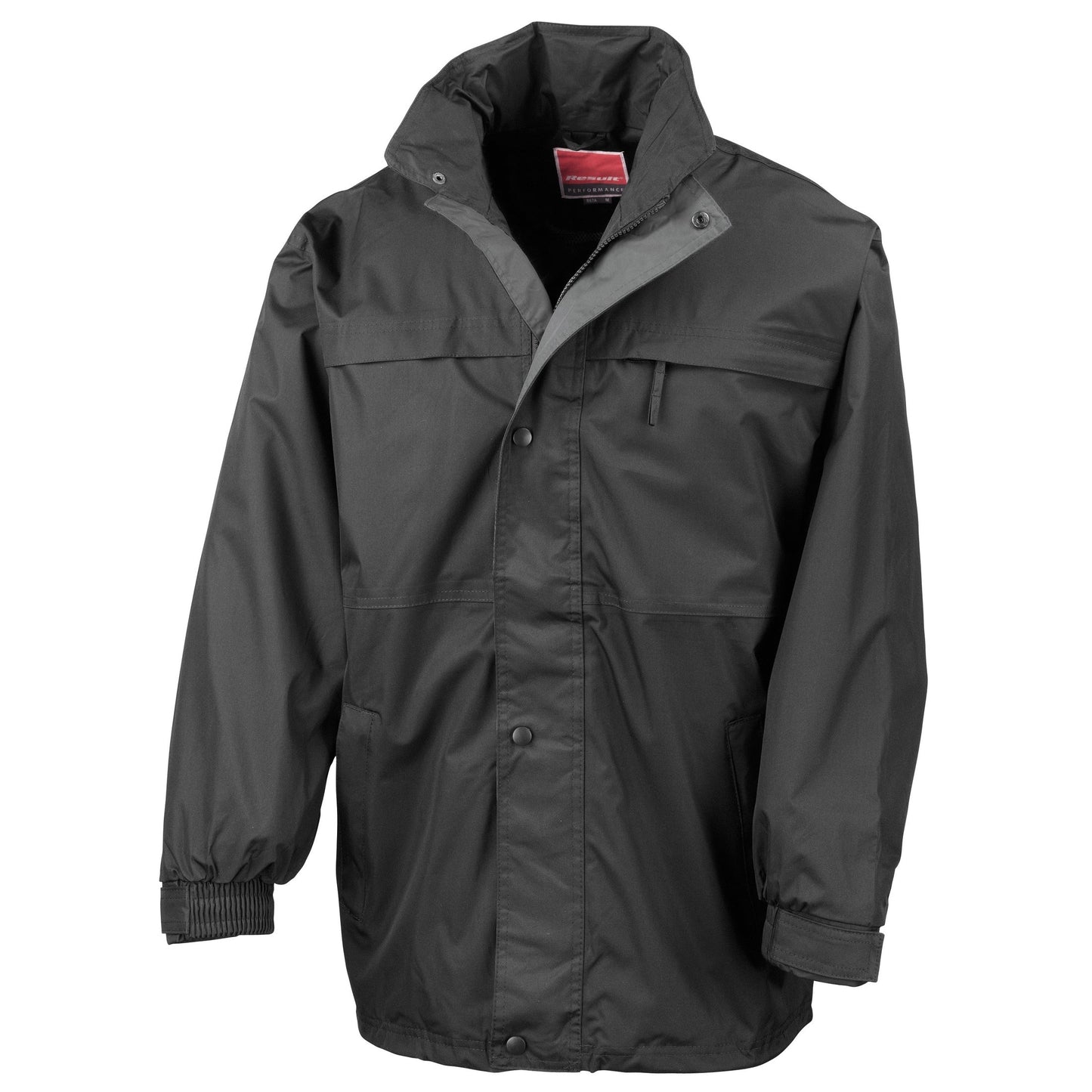 Result Multi-Function Midweight Waterproof Jacket with Concealed Hood & Pockets