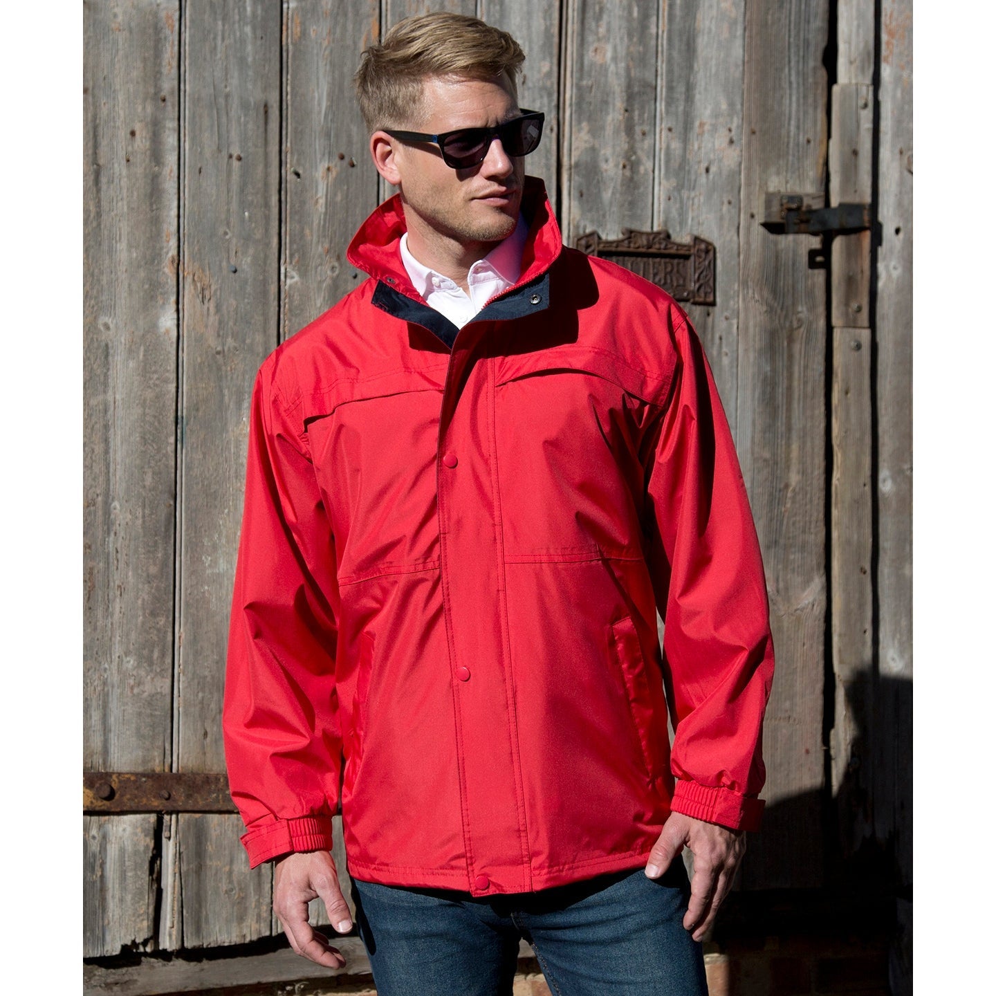 Result Multi-Function Midweight Waterproof Jacket with Concealed Hood & Pockets