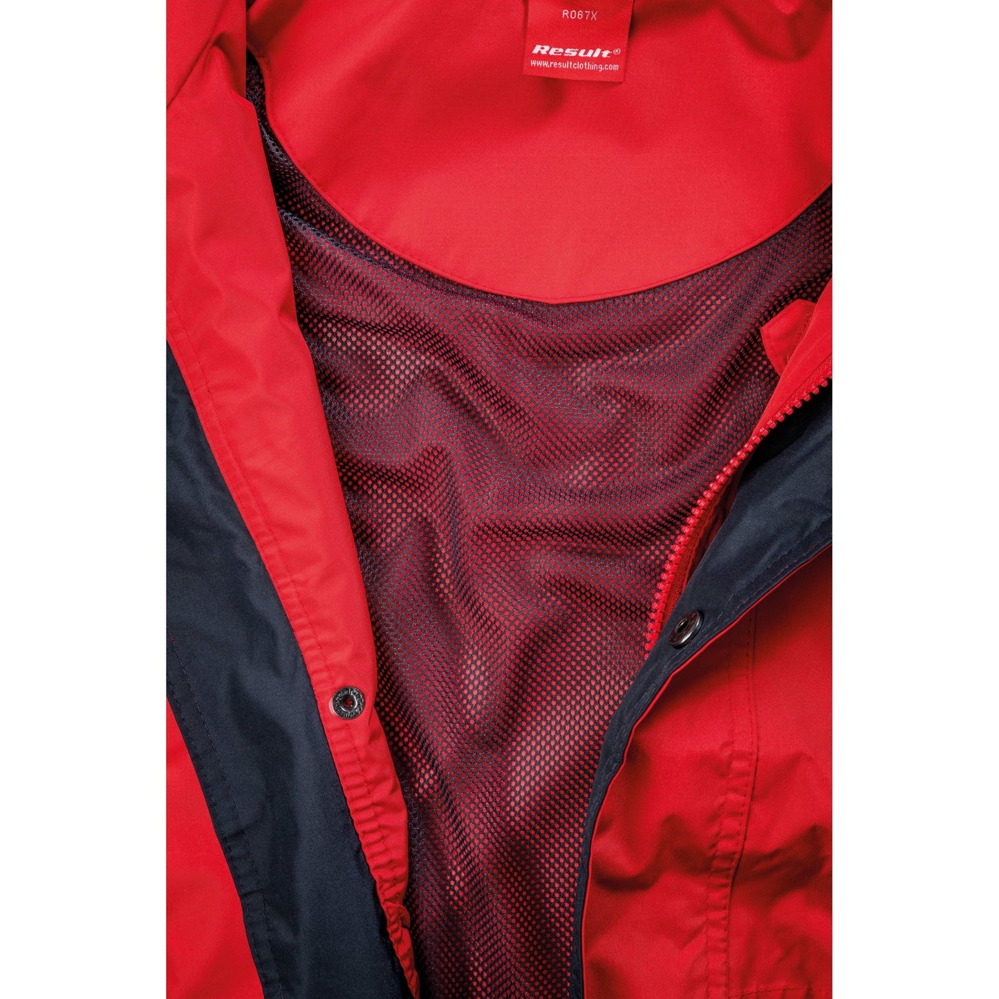 Result Multi-Function Midweight Waterproof Jacket with Concealed Hood & Pockets