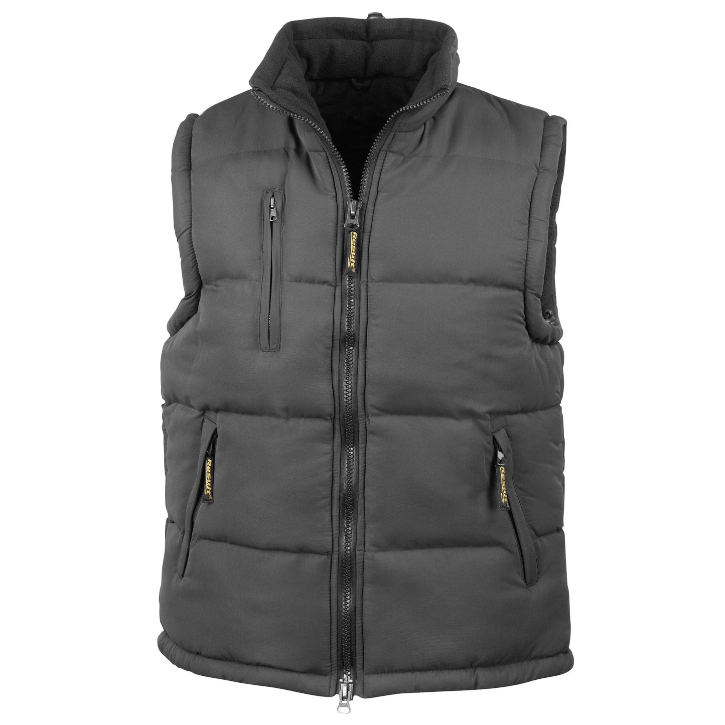 Result Ultra Padded Bodywarmer with Concealed Hood, Windproof & Water Repellent