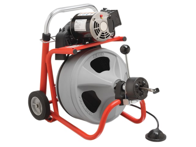 RIDGID K-400 AUTOFEED Drum Machine with C-32IW Solid Core Cable 28098