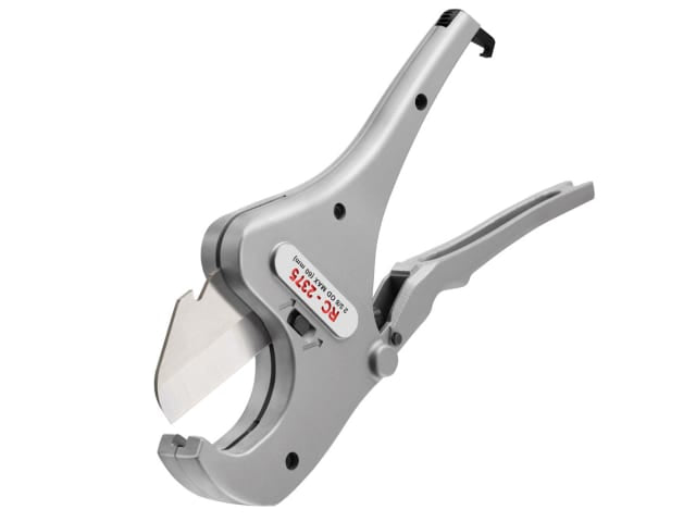RIDGID RC-2375 Ratchet Cutter 12-63mm Heavy-Duty Plastic Pipe Tool