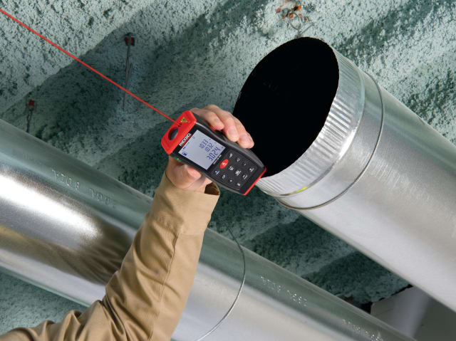 RIDGID Micro LM-400 Laser Distance Measure 70m Bluetooth Backlit Display