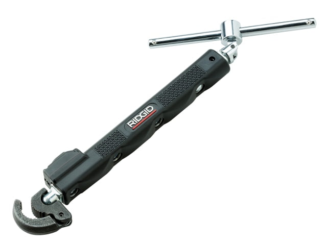 RIDGID 2017 Telescopic Basin Wrench with LED Light 12-32mm Capacity