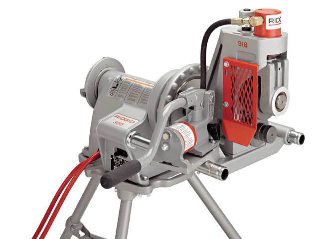 RIDGID 918 Roll Groover 48297 Hydraulic 15-Ton Compact Pipe Grooving Tool
