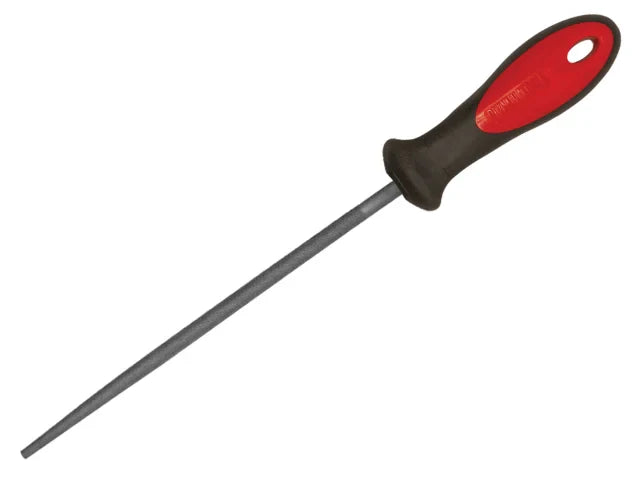 Roughneck 200mm Chainsaw File Heat Treated Carbon Steel Soft Grip Handle