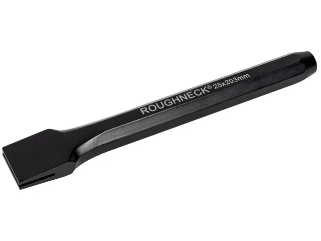 Roughneck Scutch Chisel 203mm x 25mm 19mm Shank Heat Treated Steel Tool
