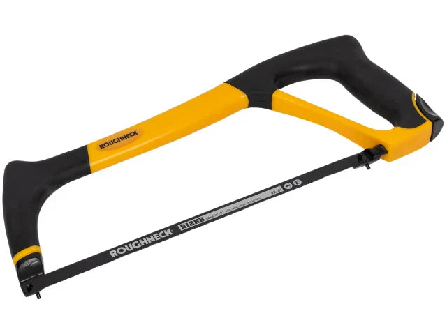 Roughneck R12H Heavy-Duty Hacksaw 300mm Ergonomic Frame Non-Slip Grip