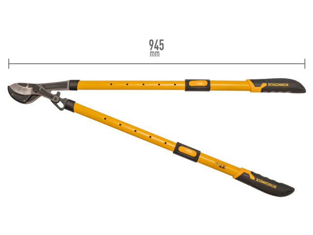 Roughneck XT Pro Telescopic Anvil Loppers 695-945mm 45mm Cutting Capacity